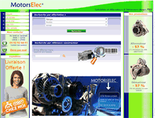 Tablet Screenshot of motorselec.com